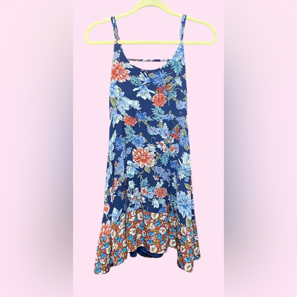 DAVI & DANI Floral Multicolor Dress Size Small